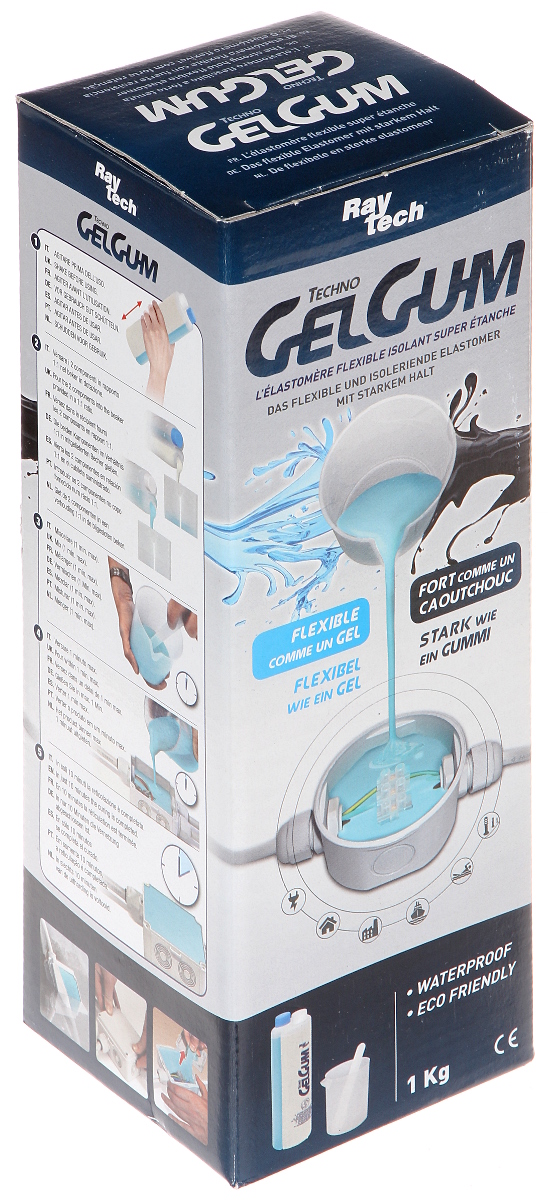 GelGum 500ml 2-komponendiline taaskasutatav IP68