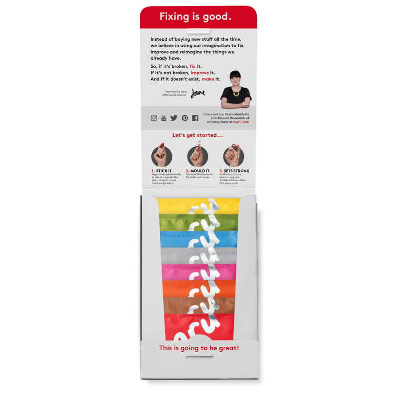 Жидкий клей - для ремонта / изоляции Новые цвета - Oomipood