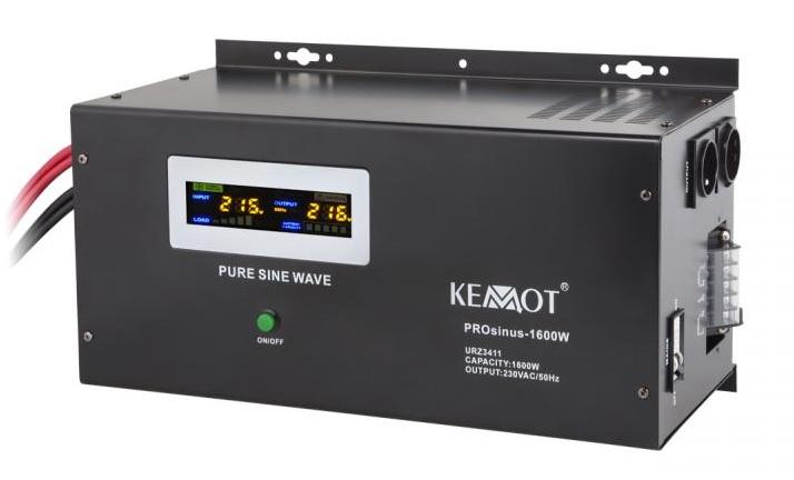 UPS küttele 1600W siinus 12V välise akuga PROsinus-1600W