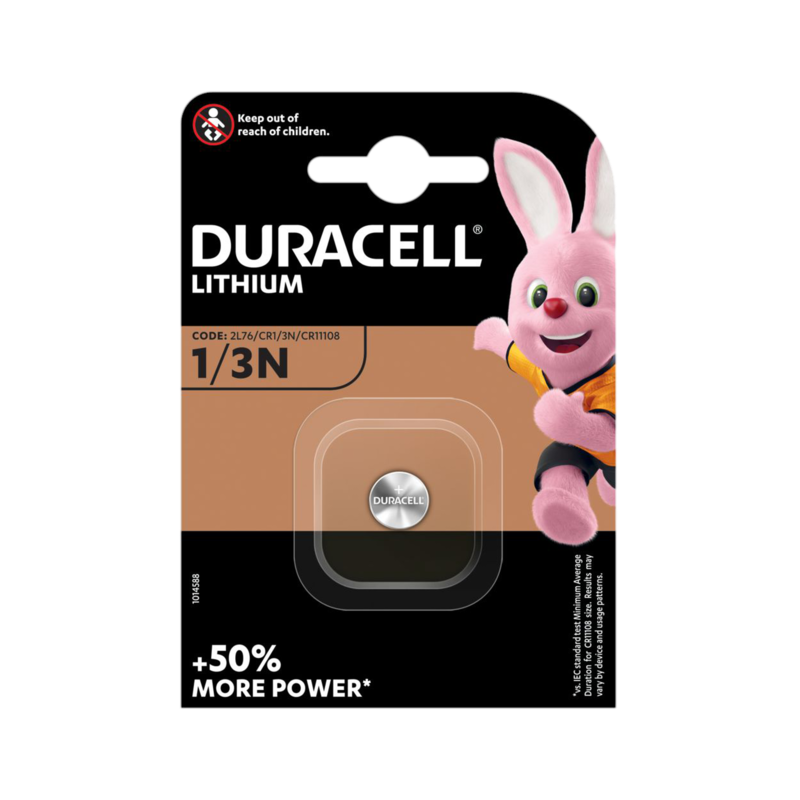 Patarei 3V CR1/3N Duracell 170mAh 42097-GBY