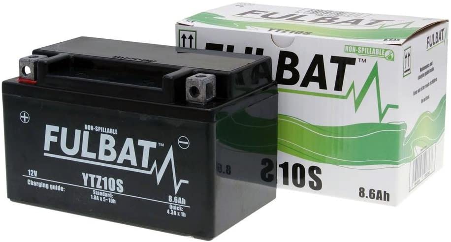 Motorcycle starter battery SLA HP 12V 8.6Ah 190CCA +- YTZ10S 150x87x93mm