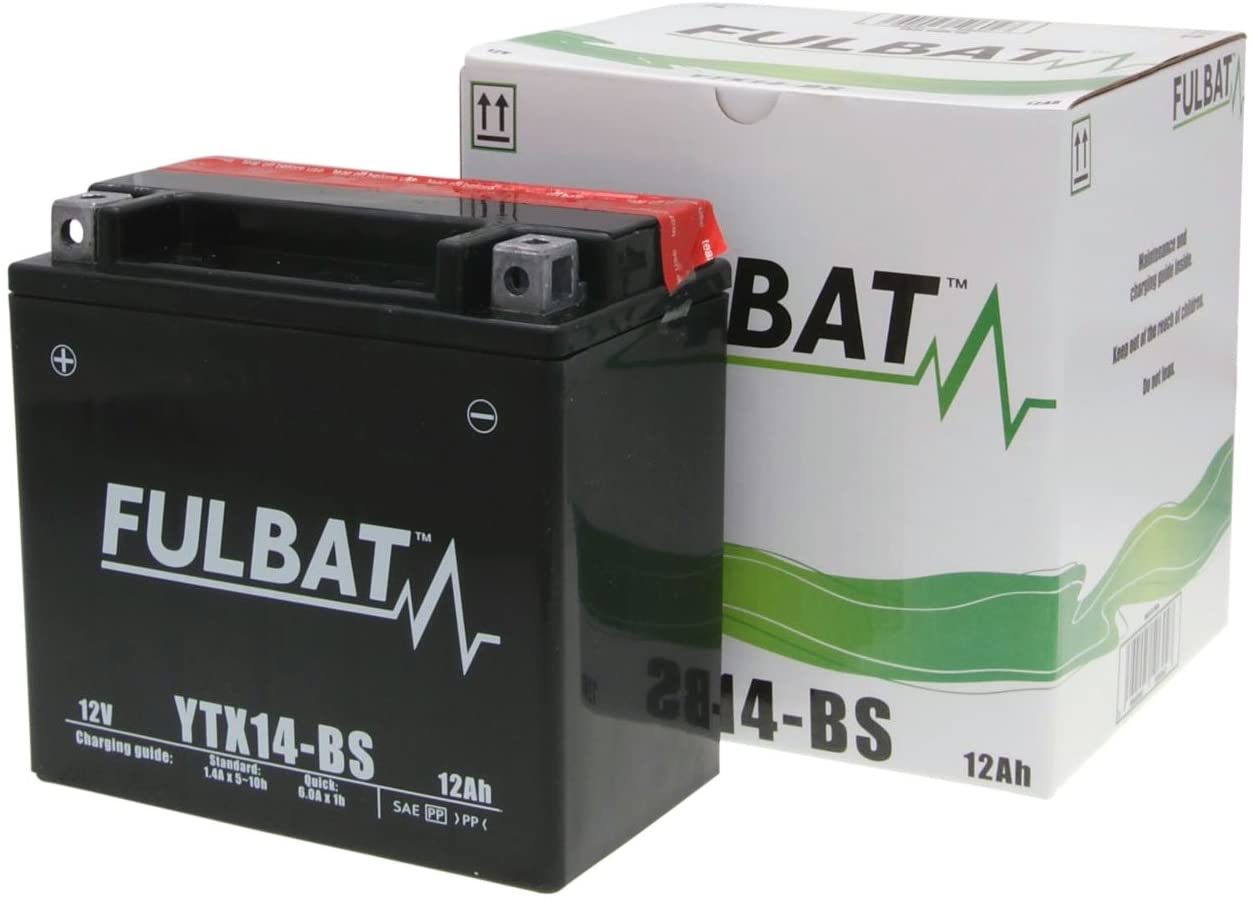 TOPCAR - Batterie moto 12V 12Ah - YTX14-BS