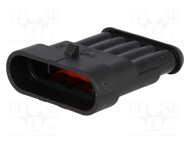 AMP Superseal 1.5 kaablipistik korpus 5-kontakti IP67