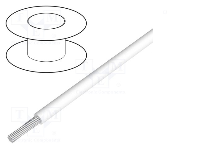 AWG26-CU-PVC-WHITE