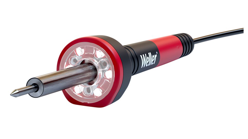 Паяльник 30Вт Weller, 6-LED коническое жало