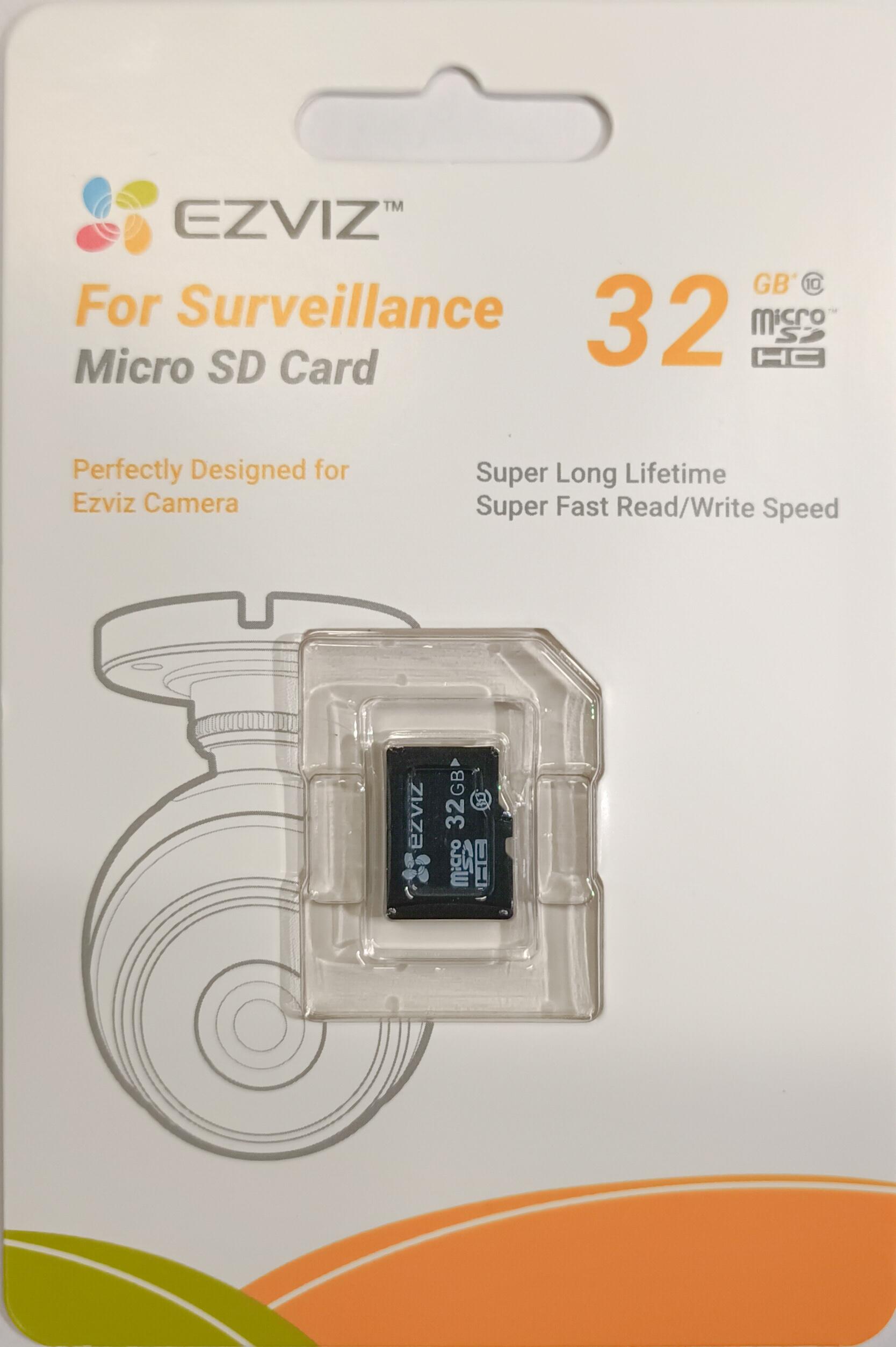 Mälukaart 32GB Micro SD Ezviz kaamerale