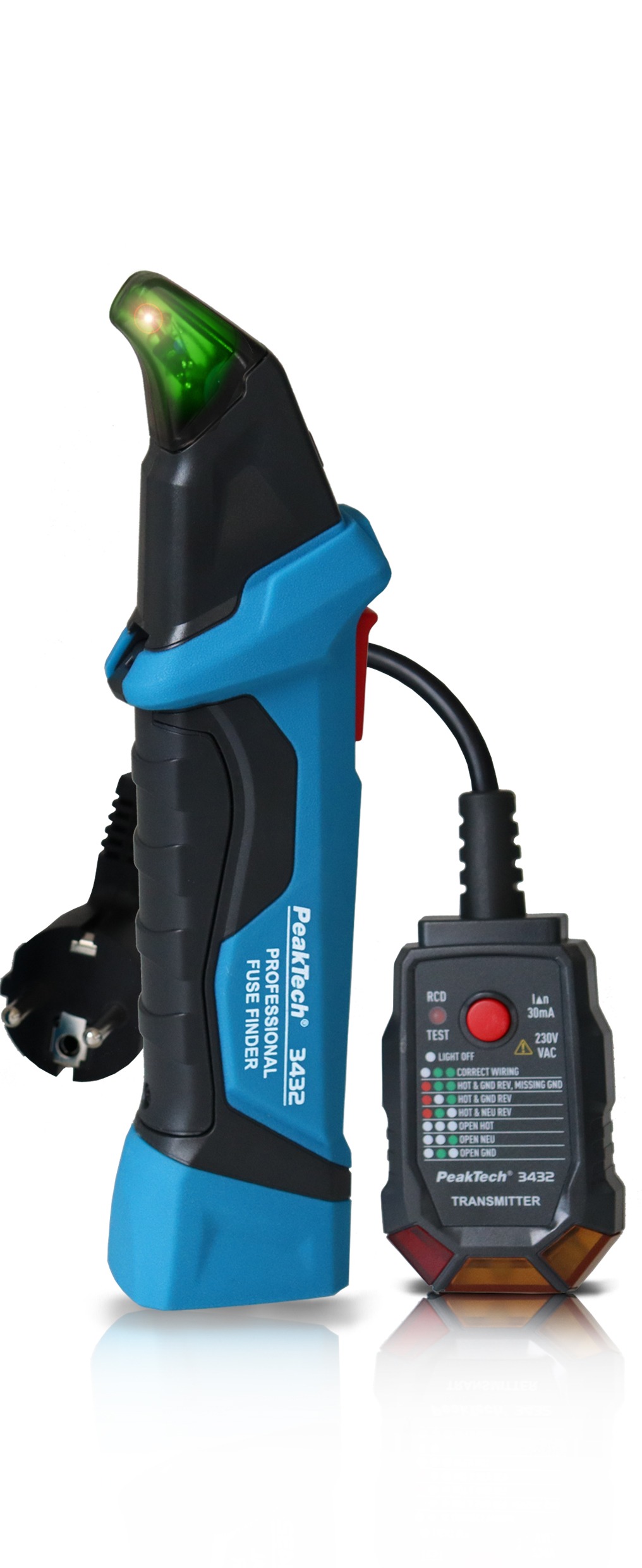 Fuse finder with RCD tester.