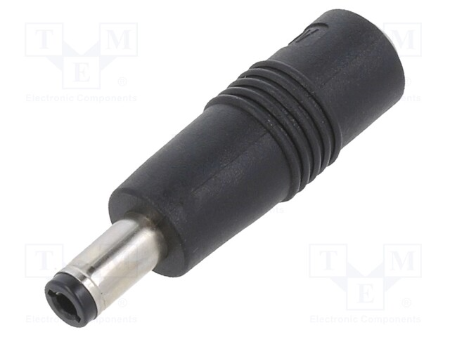 Power transition 2.1/5.5mm socket -> 2.5/5.5mm plug 11mm