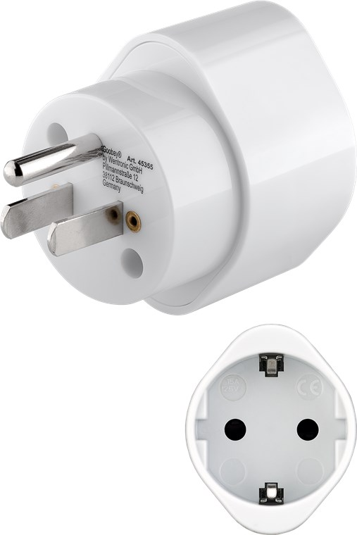 Reisiadapter US/Jaapan pistik -> EUR pesa