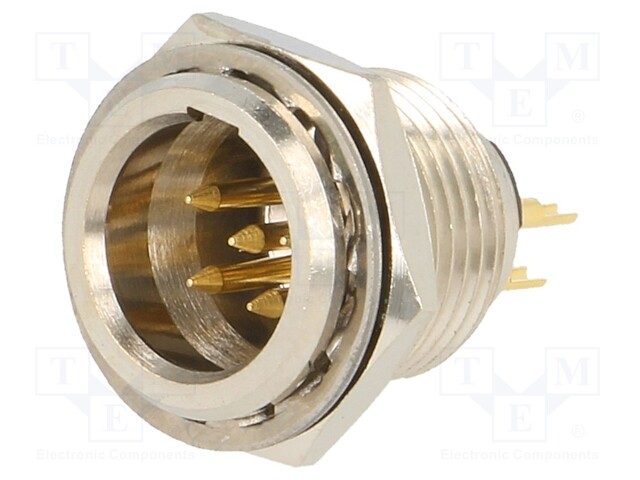 5-pin miniXLR pistik paneelil AMP