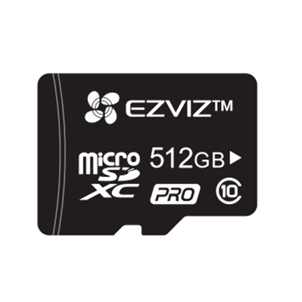 Умная карта памяти MicroSD Ezviz 512 ГБ CS-CMT-CARDT512G-D UHS-I Класс 10