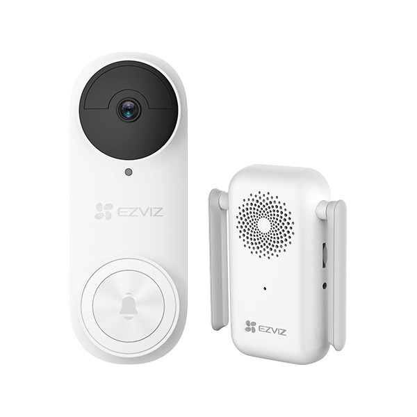 EZVIZ DB2 5MP juhtmevaba uksekella komplekt (DB2 + CHIME)