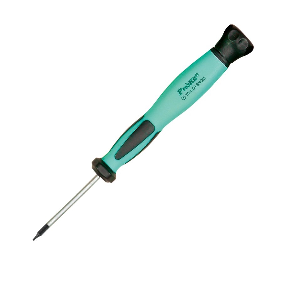 Kruvikeeraja Torx T-6 auguga ESD 3*50/156mm Pro'sKit