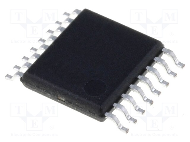DRV8801PWPR, IC: driver, H-bridge, brush motor controller, HTSSOP16, -2.8÷2.8A