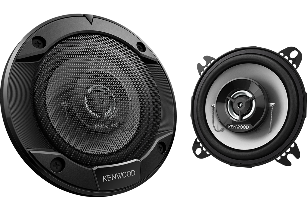 Автомобильные динамики громкоговорители Kenwood 10см 4" 2-полосные 220W/21W 2шт