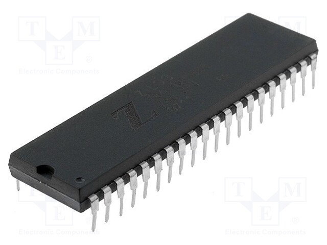 Z84C0006PEG, IC: microcontroller; 6MHz; DIP40