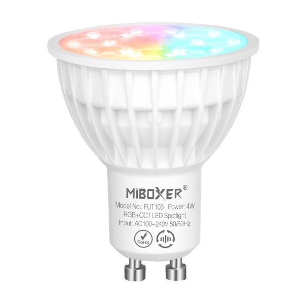 GU10 4W RGB+CCT 2.4GHz RF control FUT103