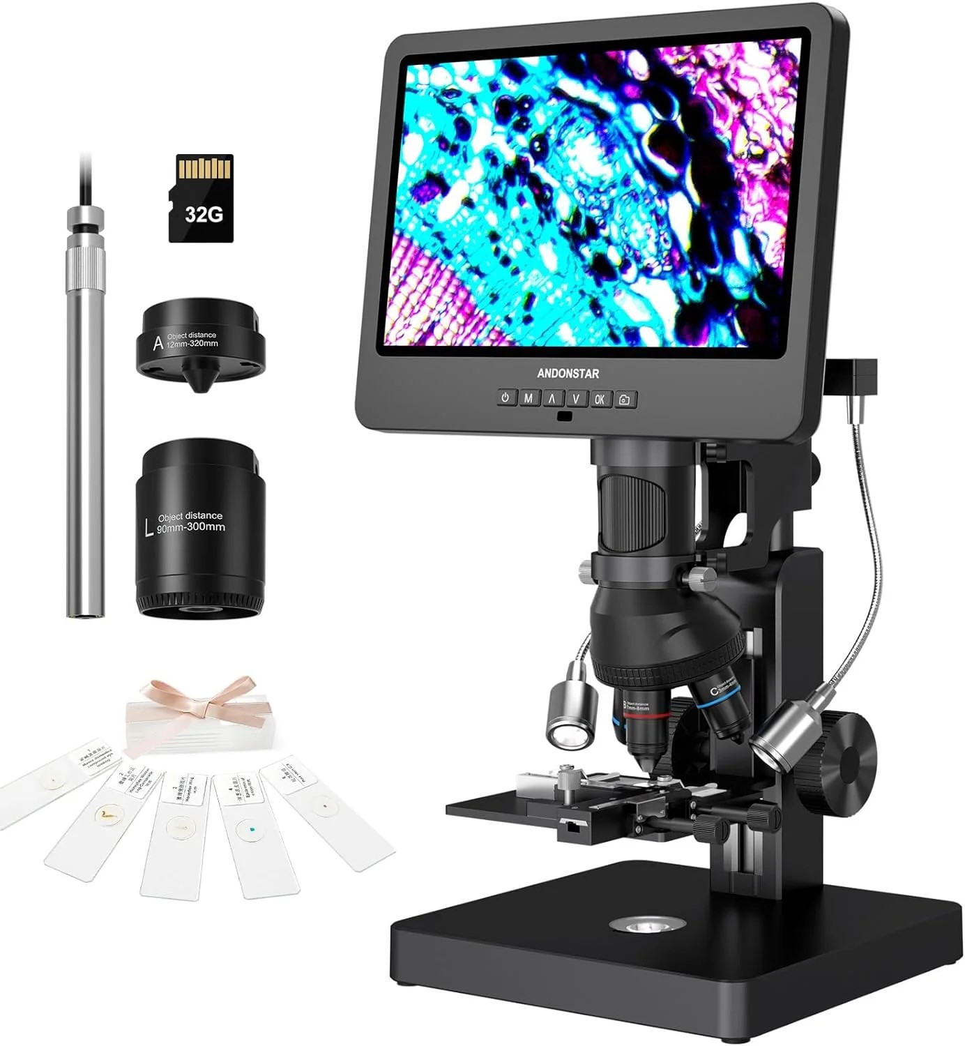 Mikroskoop Andonstar AD269S, 10.1', 170x, 4MP