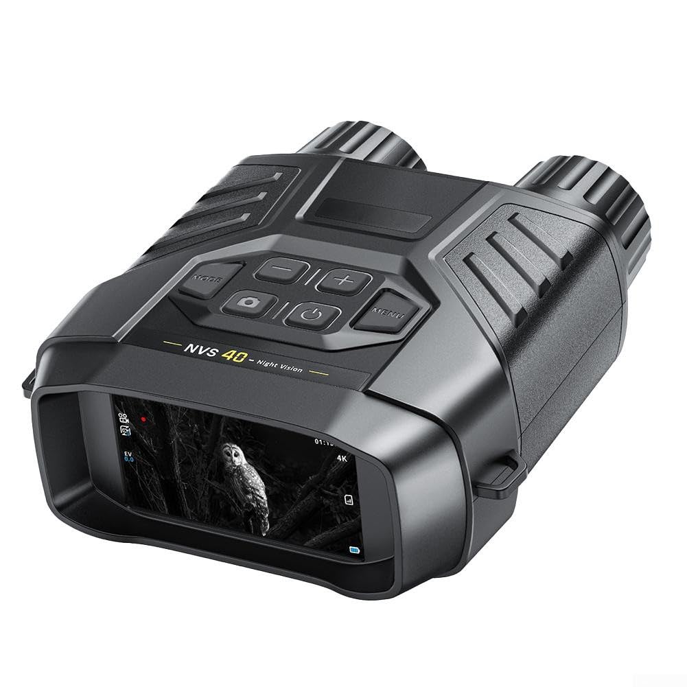 Night vision camera infrared NVS-40 300m 4K with 18650 battery Fnirsi