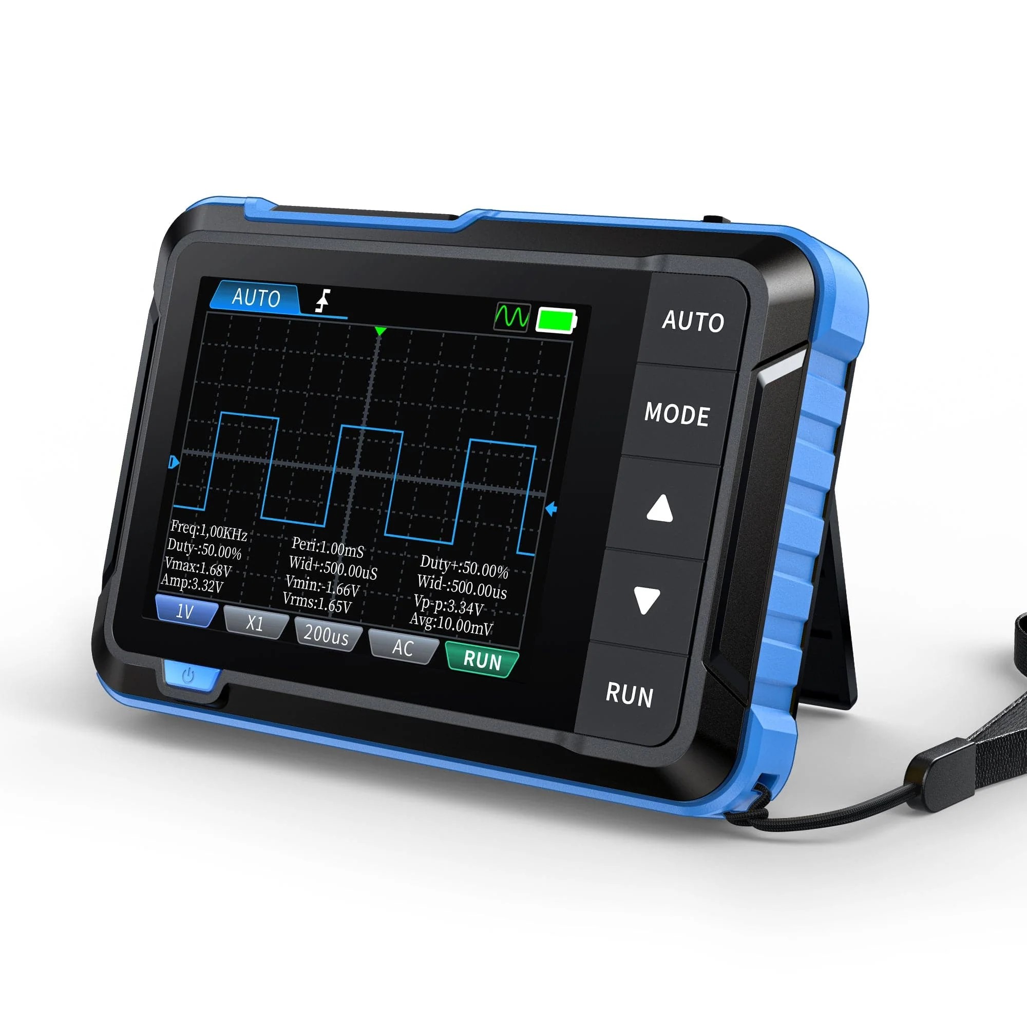 Mini ostsilloskoop/Signaaligeneraator, 1MHz, 5MS/s, 800Vpp