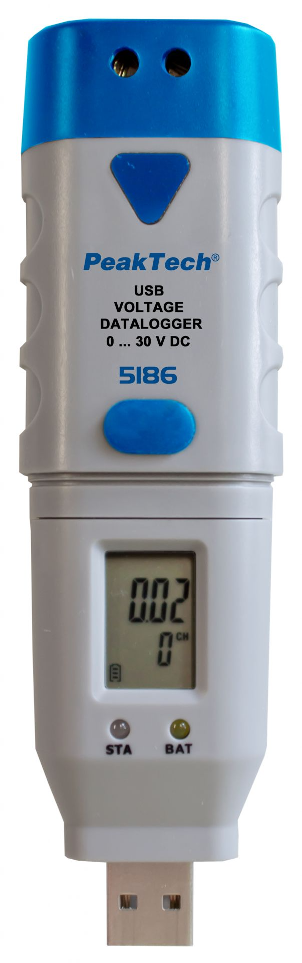 Логгер DCV 0...30В, 2с...24ч, USB, винтовой терминал, +/-1.0%+6