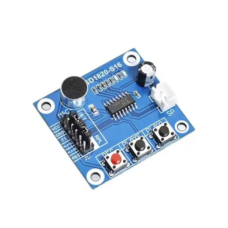 Helisalvestusmoodul ISD1820 3...5V 8R 0.5W 10sek