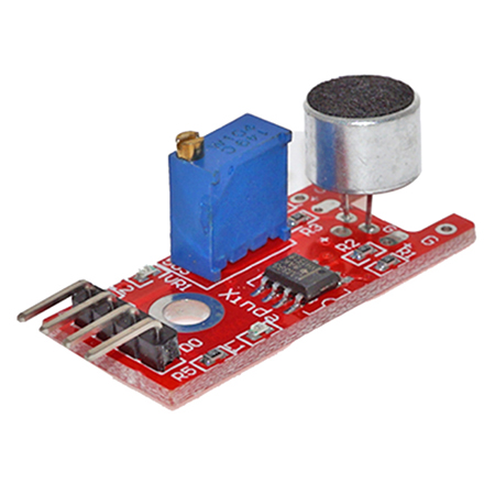Mikrofoni moodul reguleeritav 3-5VDC TTL/0...VCC