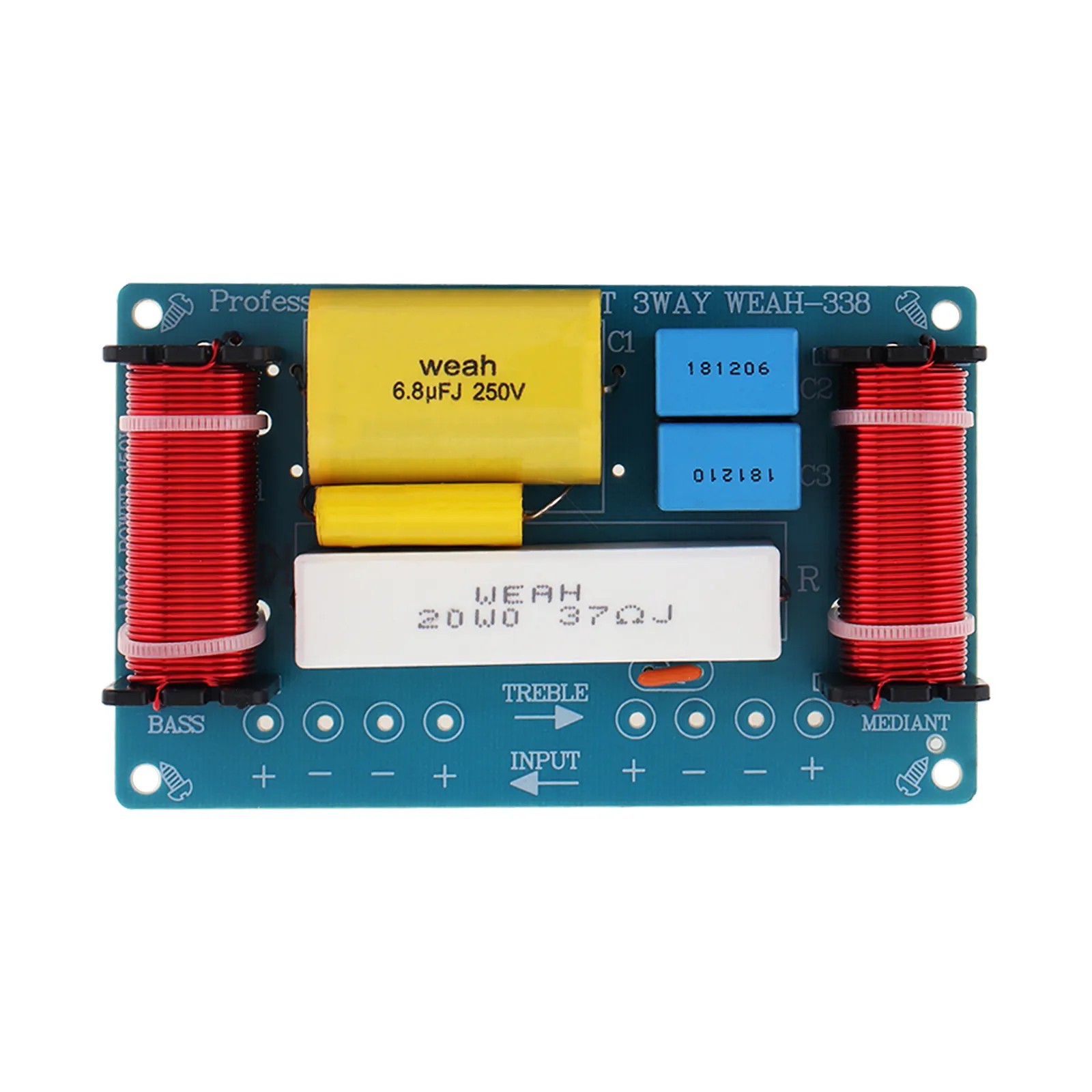 Heli sagedusjaotur 3-riba 4-8R 120W 45Hz...20KHz