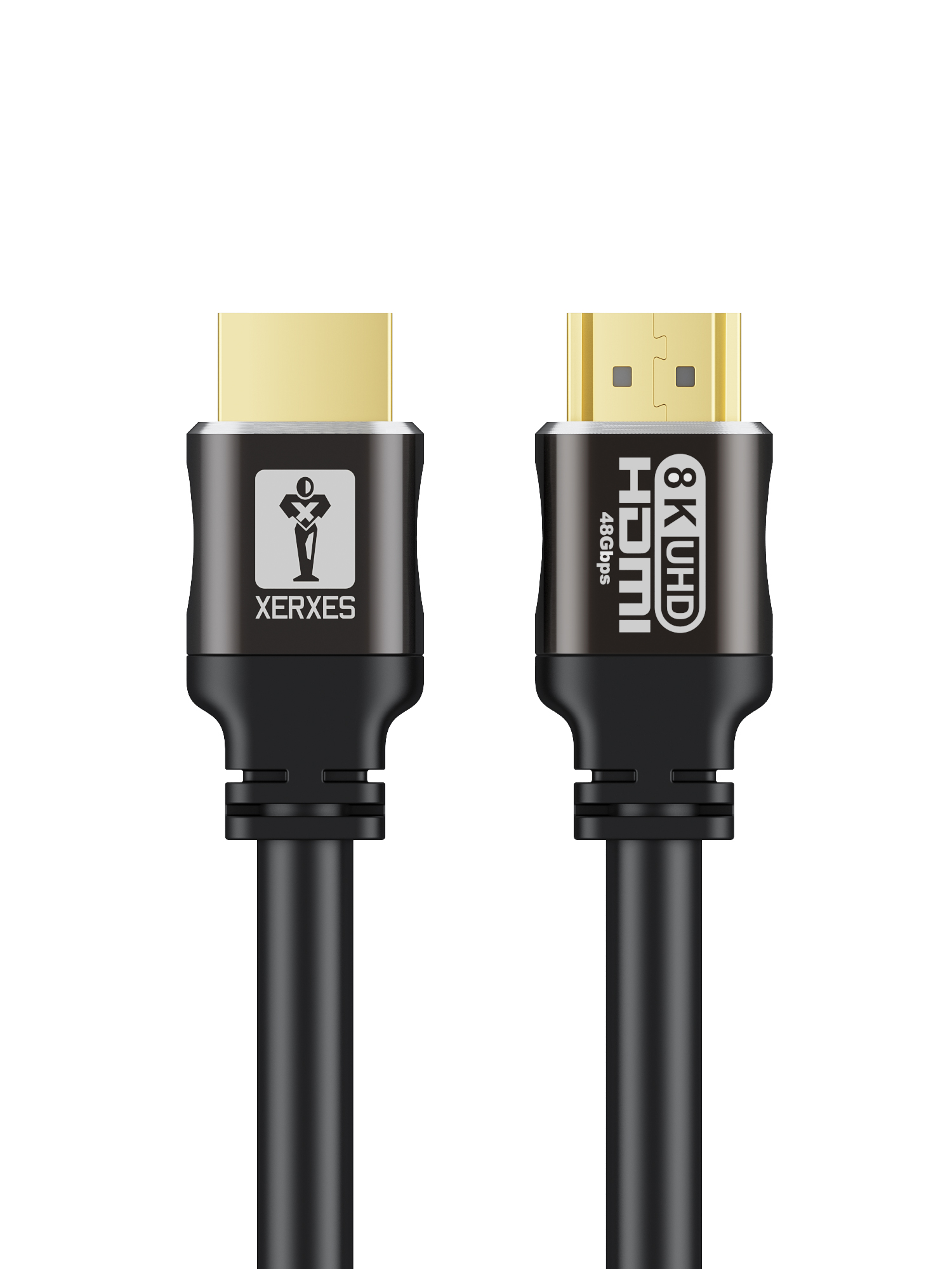 HDMI 2.1a Cable 2m Premium, 8K UHD 48Gbps Certified Black