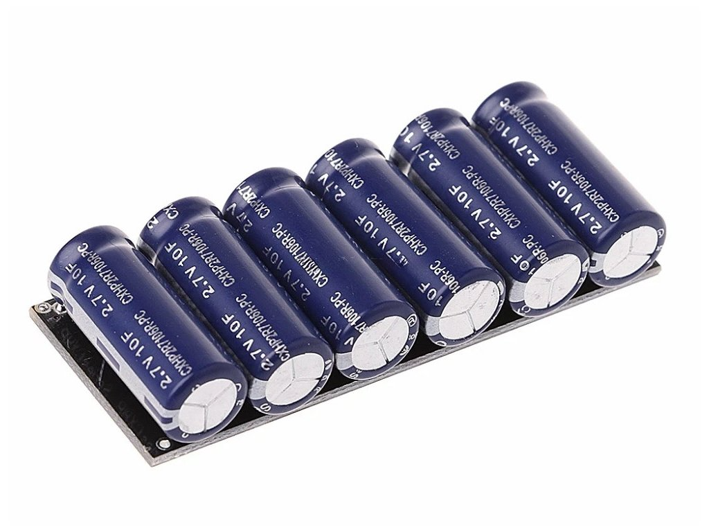 Supercapacitor Module 16V 1.6F 6S