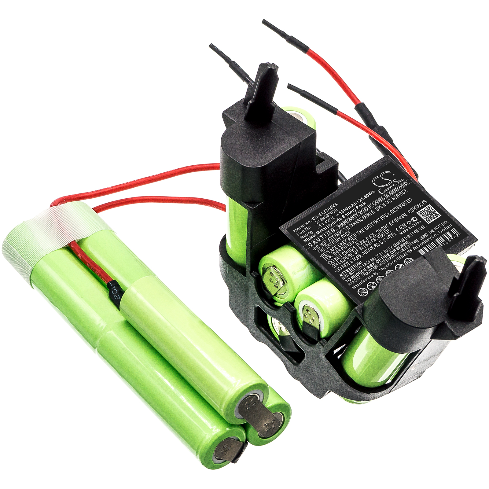 Electrolux 2199035029, 14.4V Ni-MH 1500mAh-21.60Wh aku