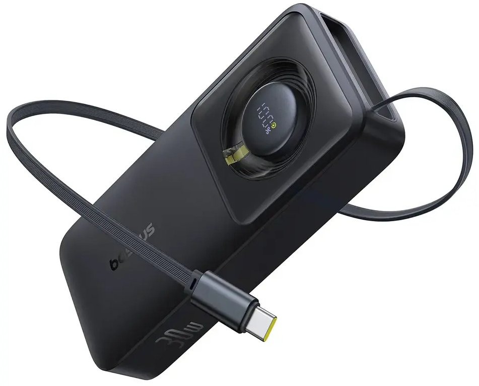 Akupank 10000mAh 30W USB-C OS Free2Pull must
