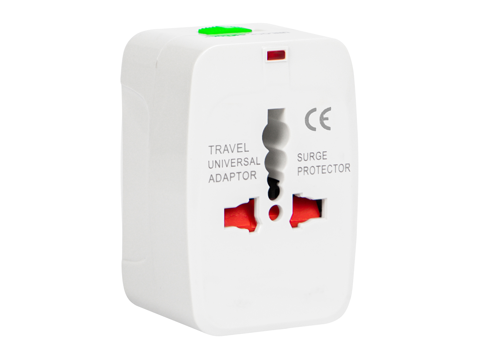 Reisiadapter valge multi kõik ühes