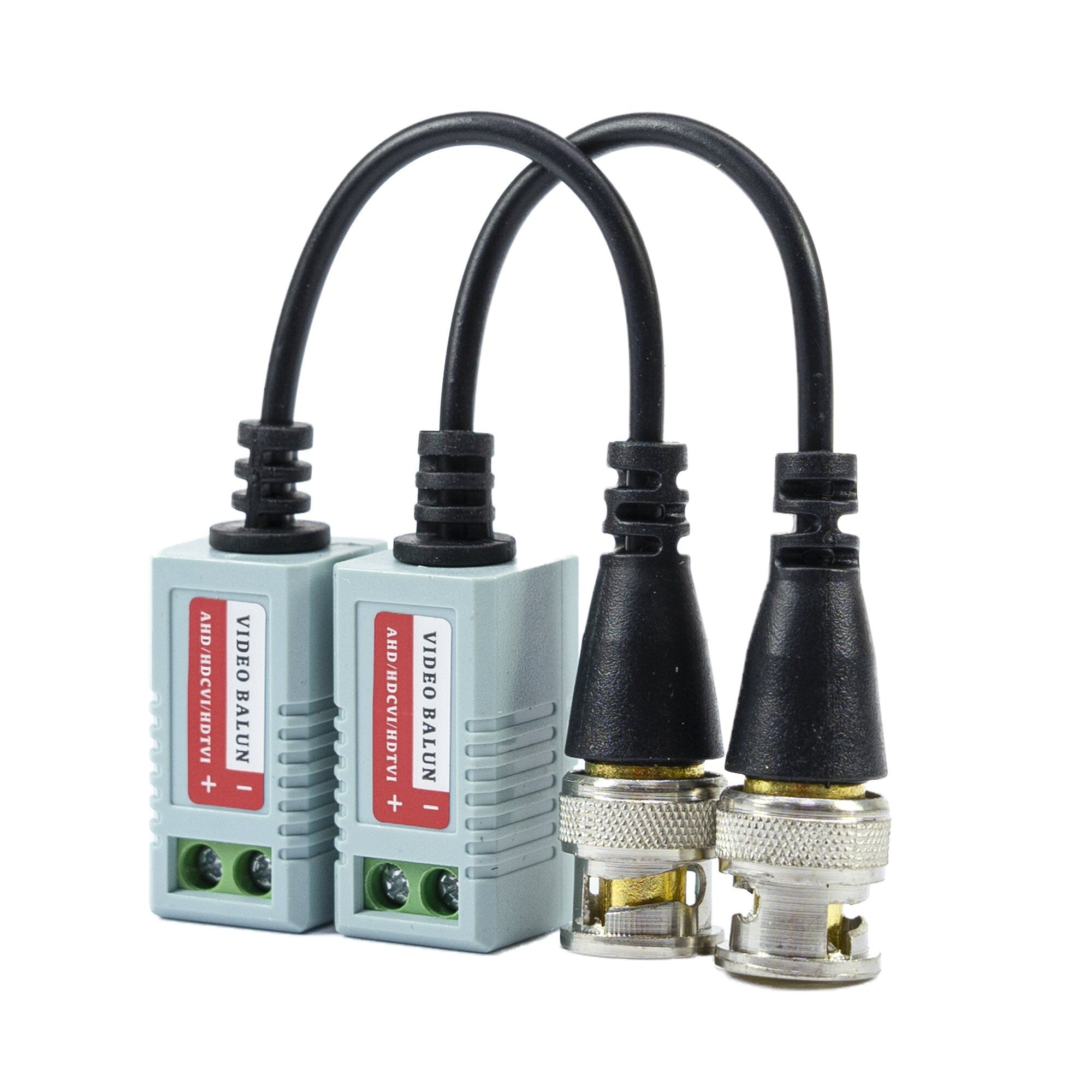 Komplekt 2 CCTV adapterit PNI 201C passiivne Balun video BNC