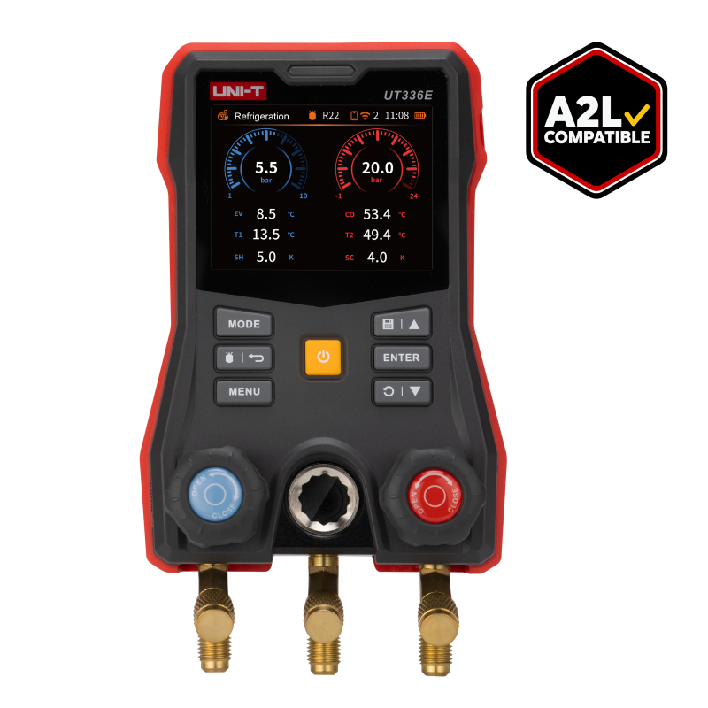 Цифровой манометр -1...+60 бар BT IP54 UT336E UT320I