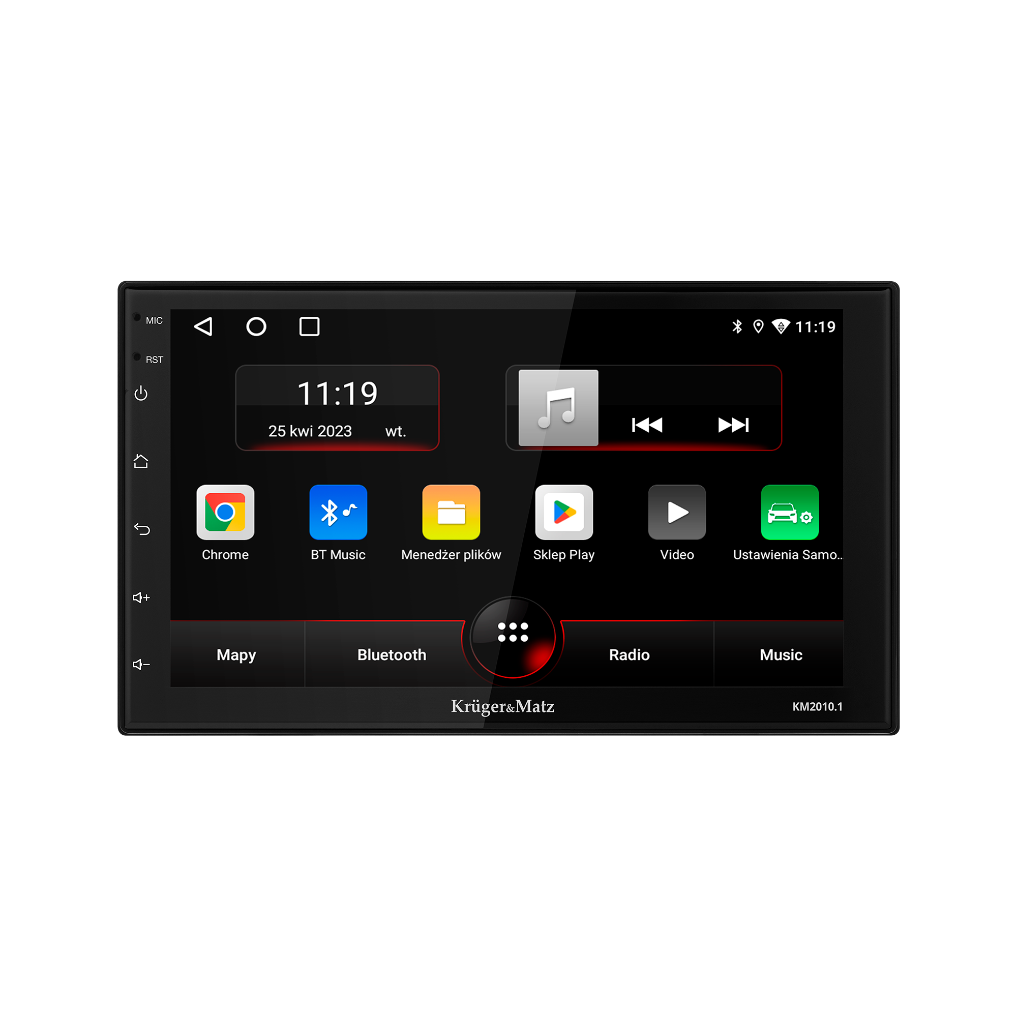 Автомагнитола Kruger&Matz KM2010 CarPlay/AndroidAuto