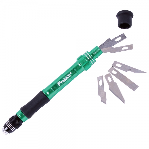 Набор ножей и скальпелей 14шт с чемоданом Pro'sKit PD-398