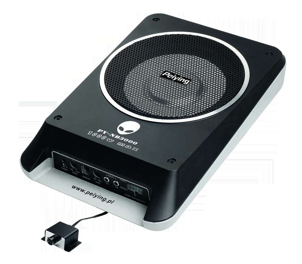 Активный сабвуфер 8" BoomBox Peiying под сиденье 200W