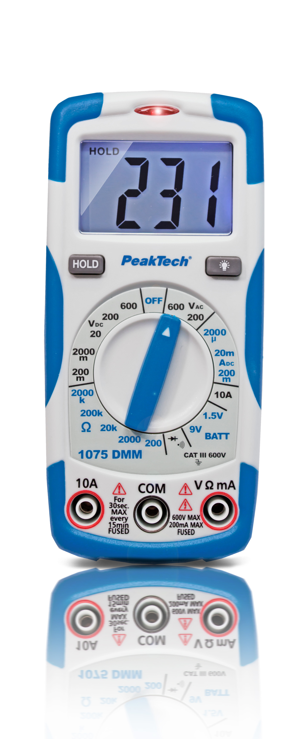 600V AC / DC digital multimeter ~ 2000 digit LCD