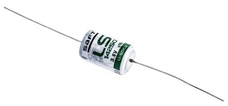 Patarei 3.6V 1/2AA 14250 1200mAh liitium jootepiigid