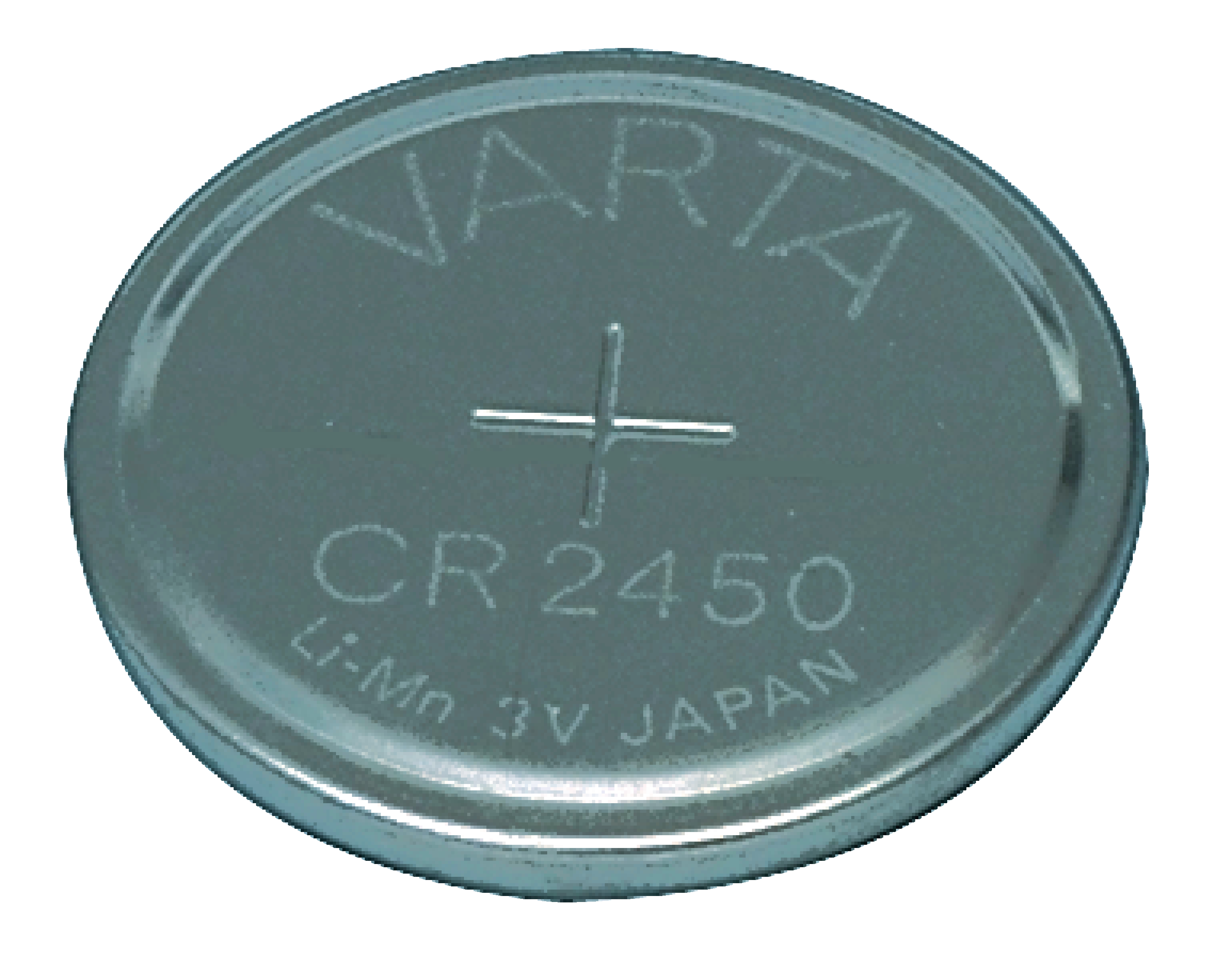 Lithium Button Cell Battery CR2450, 3 V DC, 570 mAh