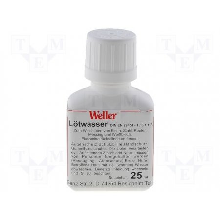 Liquid solder Weller 25ml F-LW-12