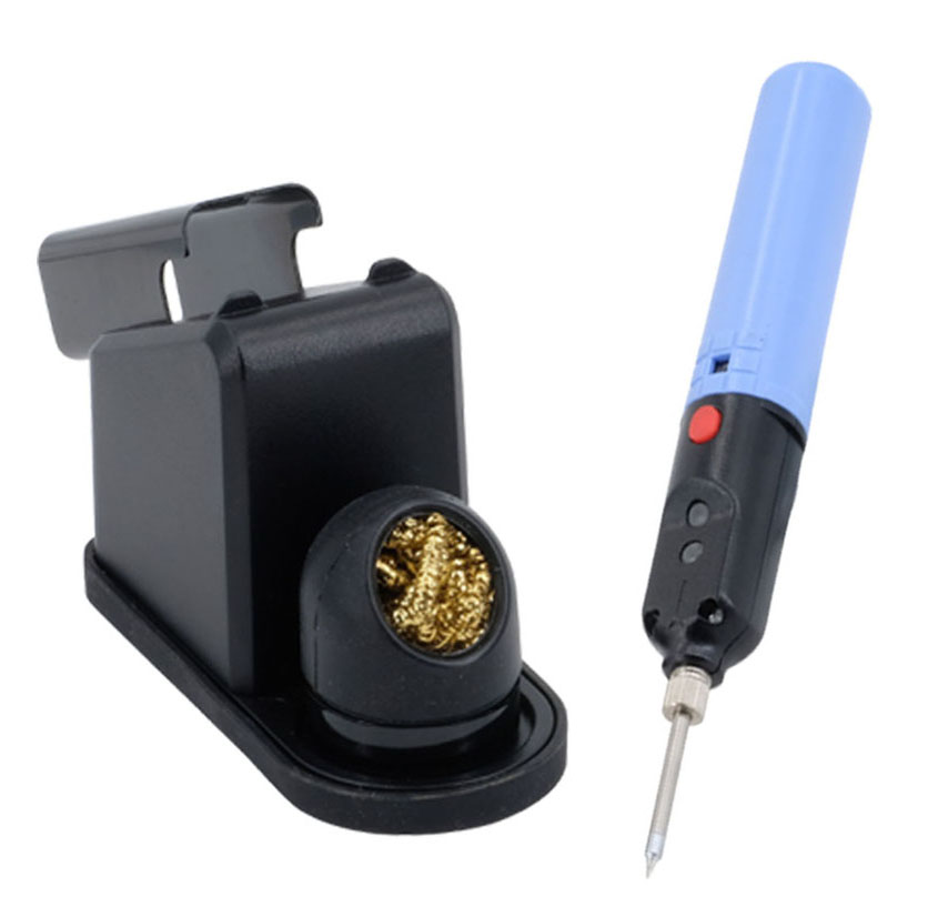 Аккумуляторный паяльник 8 Вт зарядка через USB, с аккумулятором 18650