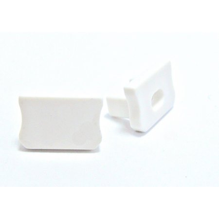 Profiili NTB X kinnine otsakork 1tk PVC Valge