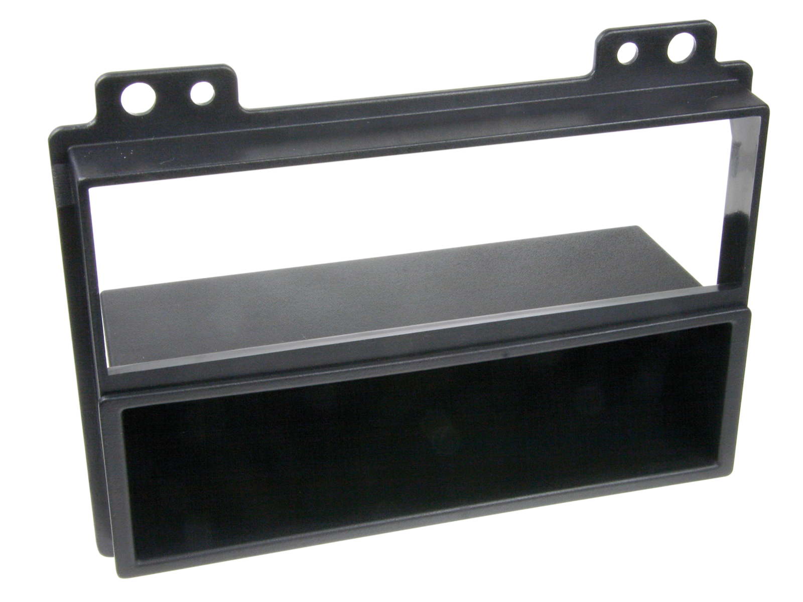 ACV 2-DIN facia plate with pocket Fiesta / Fusion 2005 black 100607