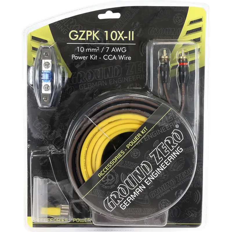 Кабельный комплект Ground Zero GZPK 10X-II 10мм2