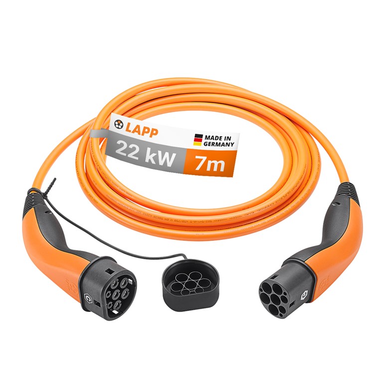 Electric car charging cables
