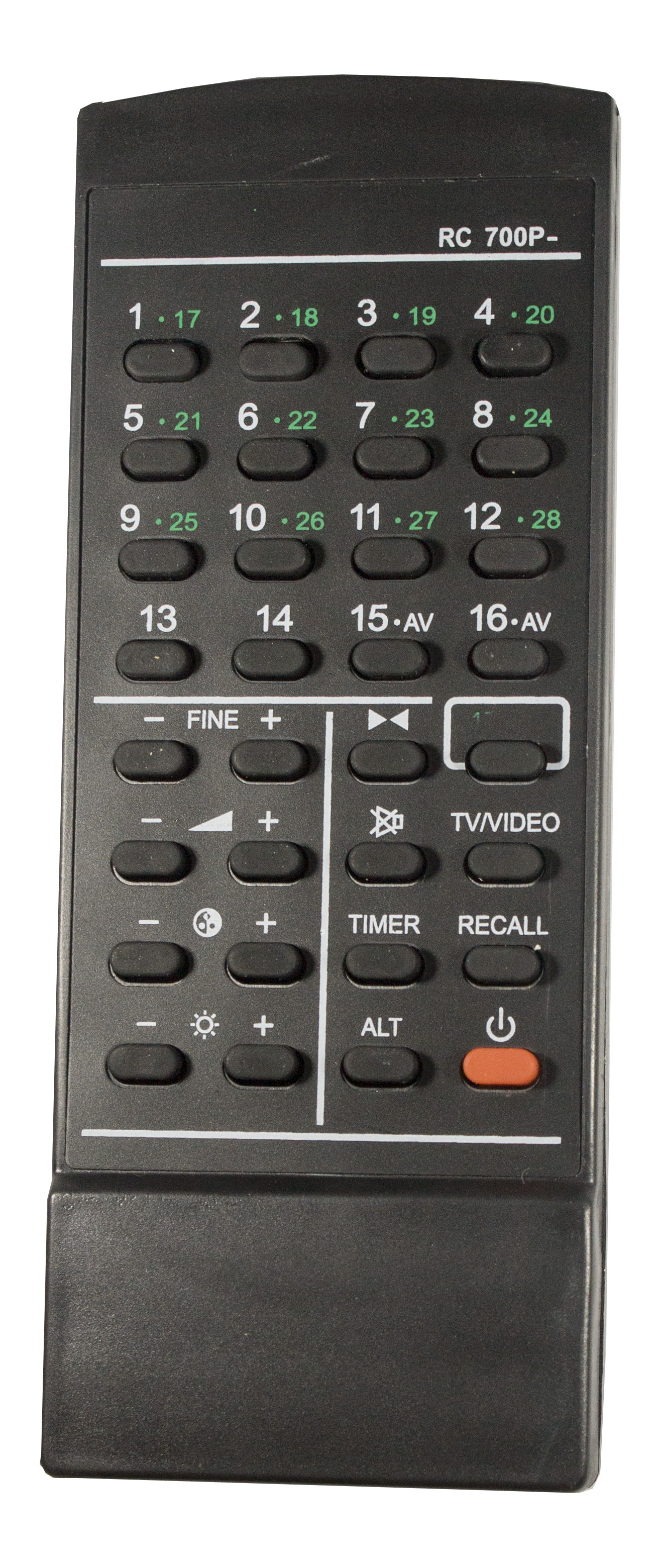 Pult SANYO RC700 asendus (290)
