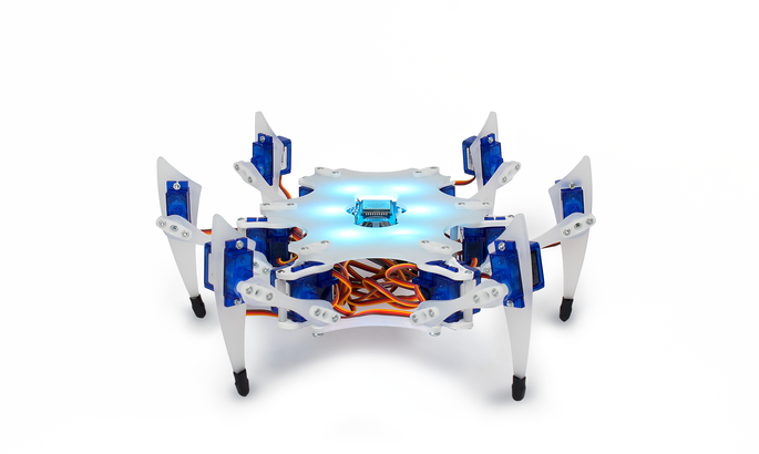 Startup STEMI uus kuuejalgne haridusrobot HEXAPOD
