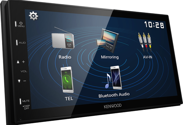 KENWOOD DMX129BT Цифровой Медиа Ресивер, 6.8" WVGA, Проводное Зеркалирование Android